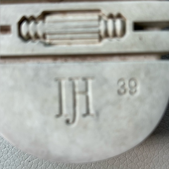 Ilse Jacobsen Tan Tulip Scallop Pattern Laser-Cut Slip-on Loafer Size 39 EU/9 US - Picture 9 of 11